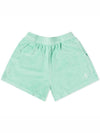 Women's SRC Terry Shorts Green SH933KE TERRY SHORTS PANTS - SPORTY & RICH - BALAAN 1