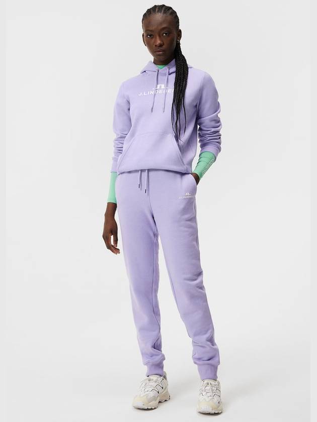 Alpha Track Pants Sweet Lavender - J.LINDEBERG - BALAAN 4