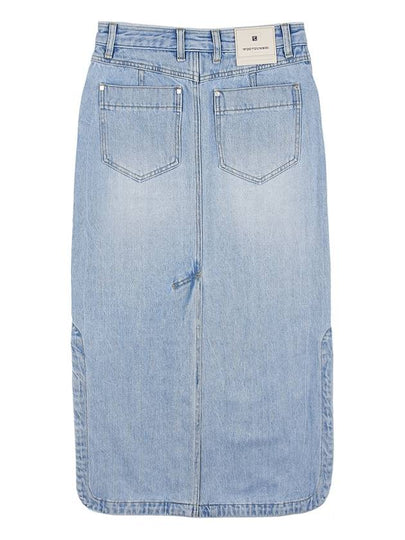 Long denim skirt M231SK02 981L - WOOYOUNGMI - BALAAN 2