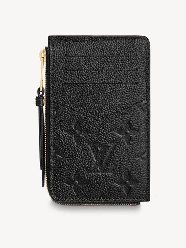 Recto Verso Monogram Empreinte Card Wallet Noir - LOUIS VUITTON - BALAAN 4