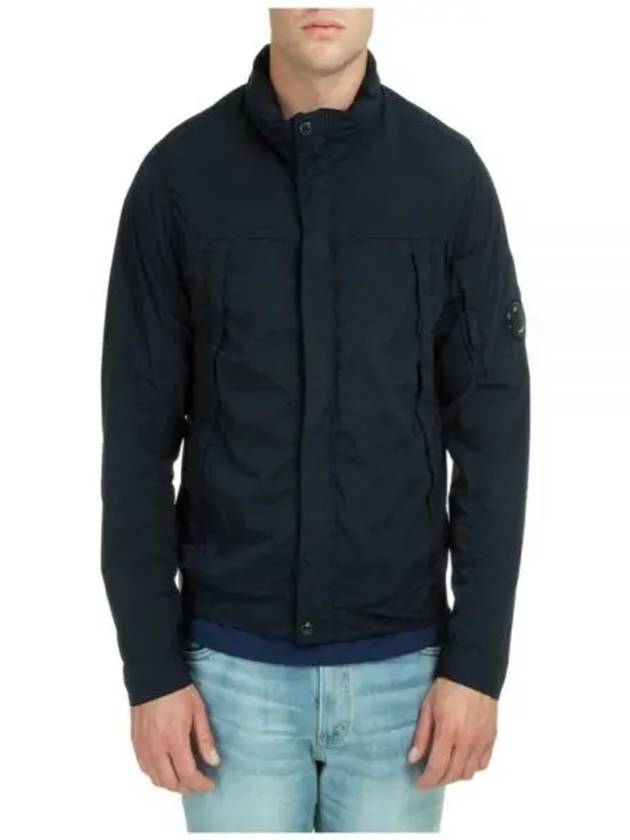 Nycra R Zip Up Jacket Navy - CP COMPANY - BALAAN 2