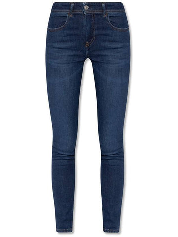 Women 2017 2017 SLANDY Skinny Jeans Dark Blue - DIESEL - BALAAN 1