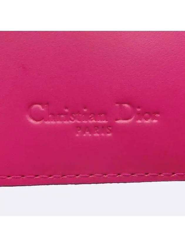 pink half wallet - DIOR - BALAAN 4