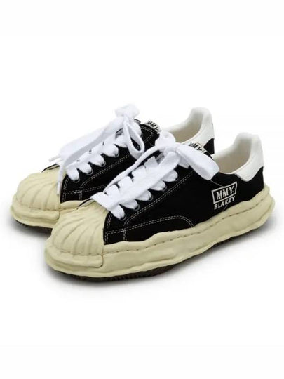 Blakey VL OG Sole Canvas Low-top Sneakers Black - MIHARA YASUHIRO - BALAAN 2