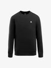 Men's Greyfield Crew Neck Cotton Sweatshirt Black - MOOSE KNUCKLES - BALAAN 2