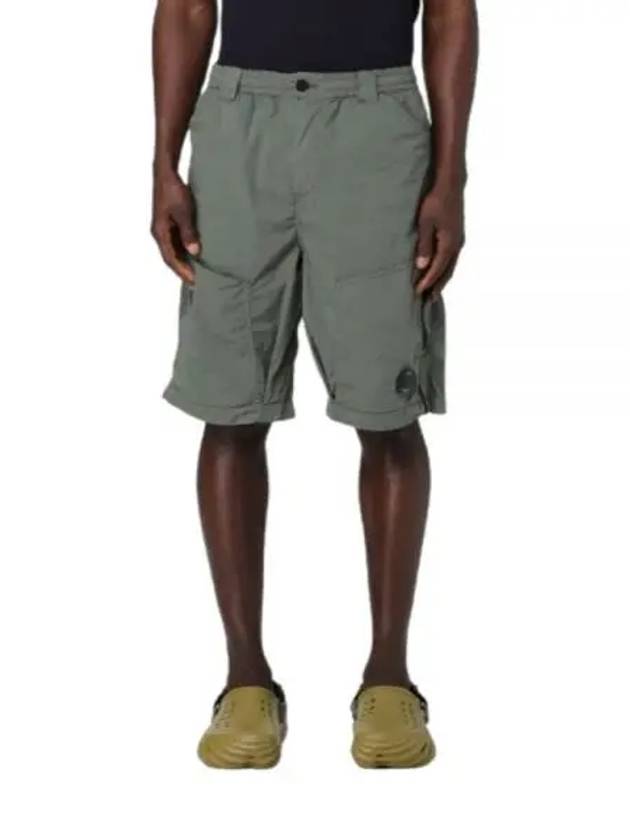 50 Fili Stretch Shorts Green - CP COMPANY - BALAAN 2