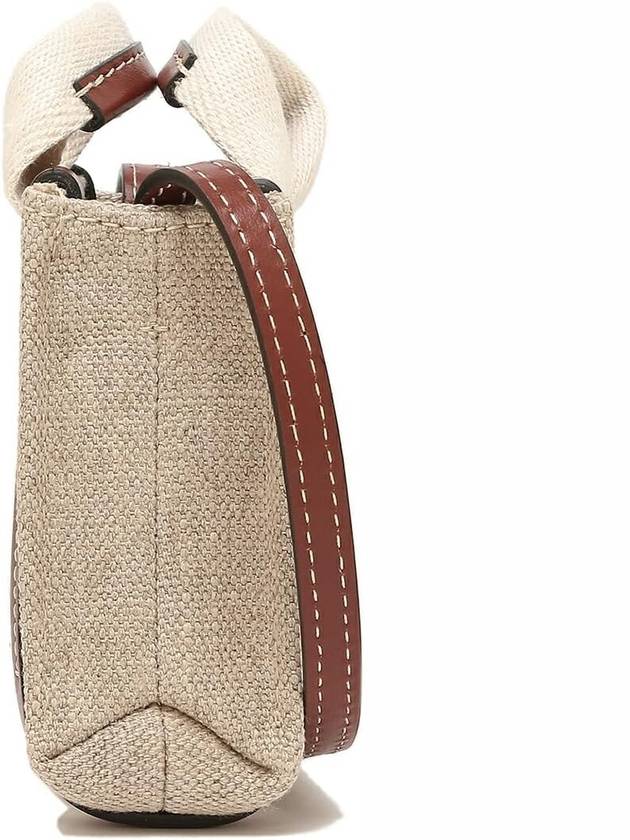 Nano Woody Tote Bag White Brown - CHLOE - BALAAN 4