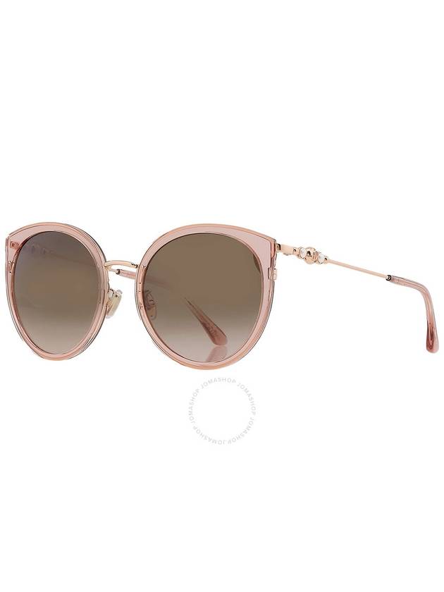 Jimmy Choo Brown Gradient Teacup Ladies Sunglasses SUSSIE/G/SK 0FWM/HA 56 - JIMMY CHOO - BALAAN 3