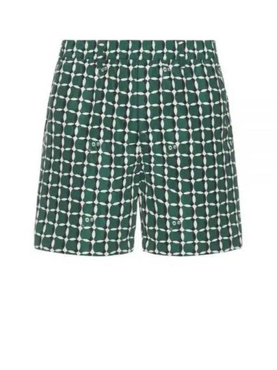 Lattice Nylon Short Green - MALBON GOLF - BALAAN 2