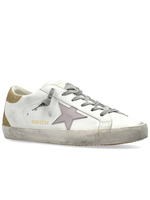 Superstar Low Top Sneakers White Lilac - GOLDEN GOOSE - BALAAN 5