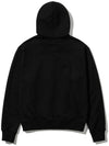 Heavy hooded zip-up black - UJBECOMING - BALAAN 3