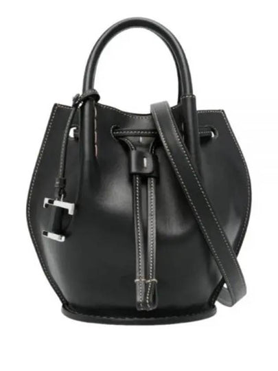 Buz Mini Leather Bucket Bag Brown - TOD'S - BALAAN 2