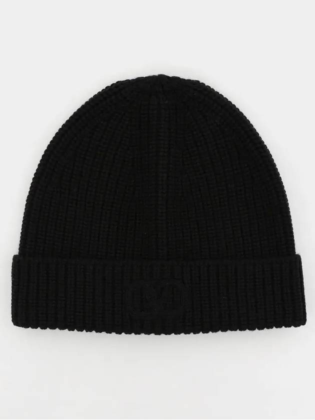 5Y2HB01L IND 0NO V logo beanie - VALENTINO - BALAAN 2