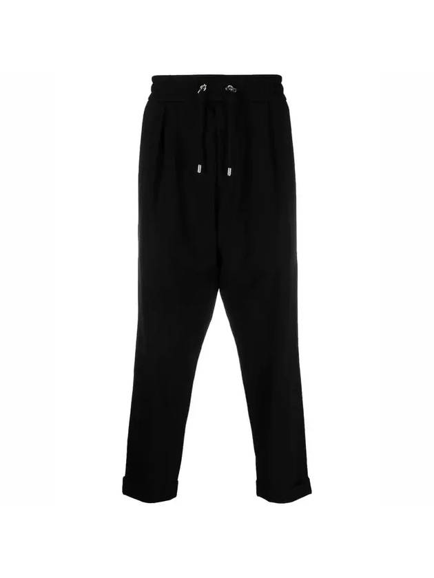 Casual Track Pants Black - BALMAIN - BALAAN 1