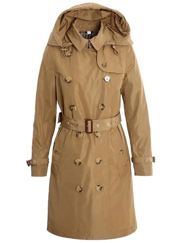 Detachable Hooded Trench Coat Camel - BURBERRY - BALAAN 2