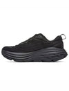 Bondi 8 Wide Low Top Sneakers Black - HOKA ONE ONE - BALAAN 2