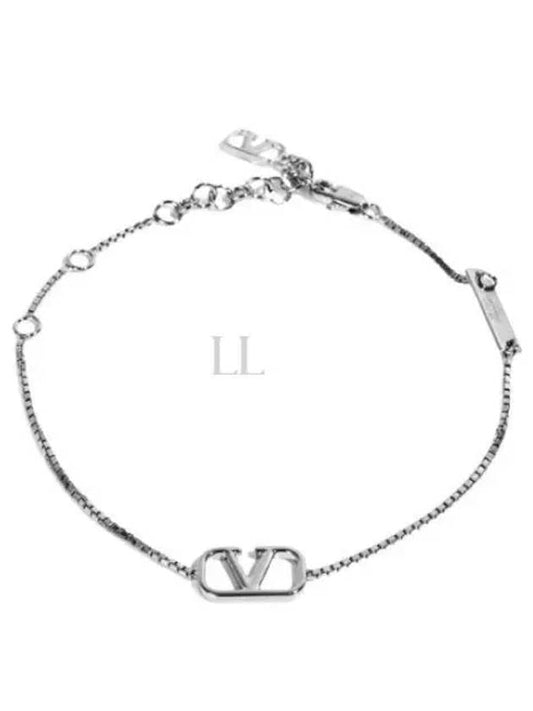 V Logo Signature Men s Bracelet J0N40MET 172 - VALENTINO - BALAAN 1