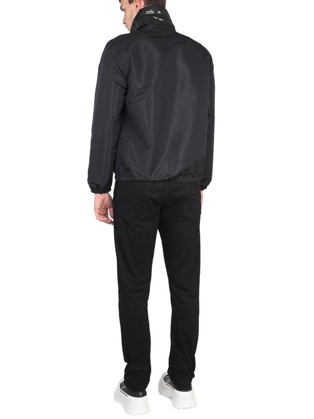 Men's Logo Pocket Zip-Up Jacket Black - ALEXANDER MCQUEEN - BALAAN 3