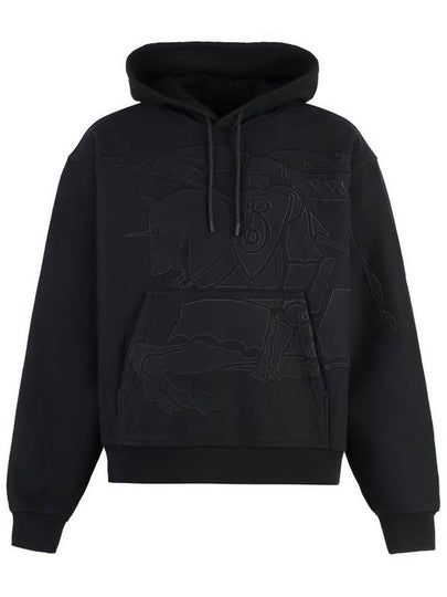 EKD Embroidered Hoodie Black - BURBERRY - BALAAN 2