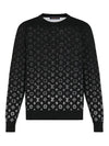 Lvse Monogram Degrade Sweatshirt Black - LOUIS VUITTON - BALAAN 1