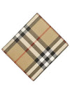 Check Leather Card Wallet Beige - BURBERRY - BALAAN 2