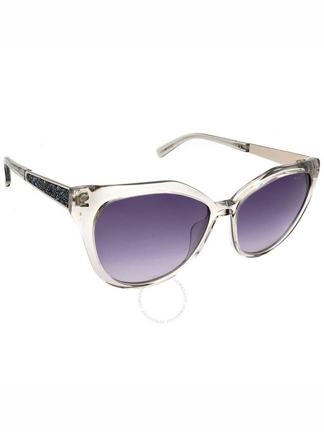 Guess by Marcian Gradient Blue Cat Eye Ladies Sunglasses GM0804 20W 56 - GUESS - BALAAN 3