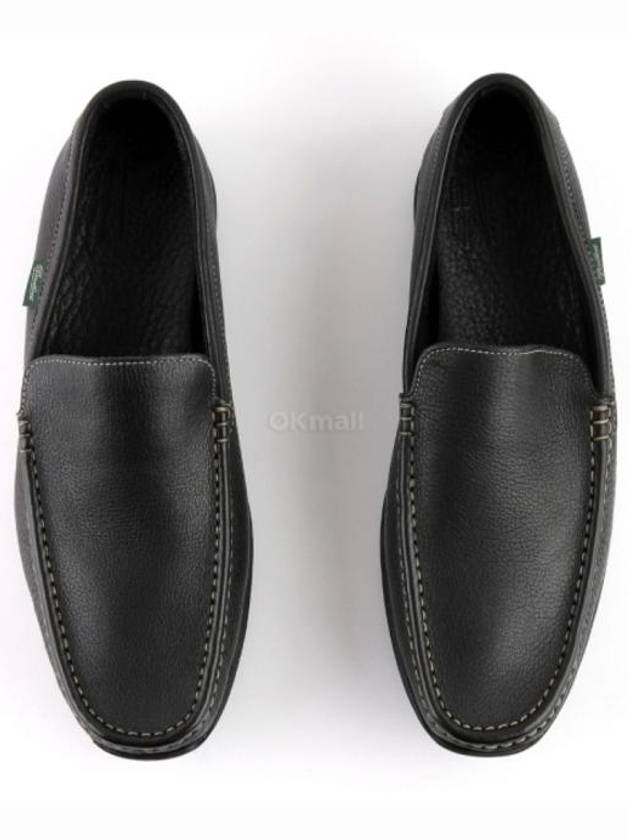 Michael Leather Loafers Black - PARABOOT - BALAAN 5