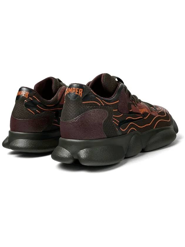 Karst Textile Low Top Sneakers Brown - CAMPER - BALAAN 4