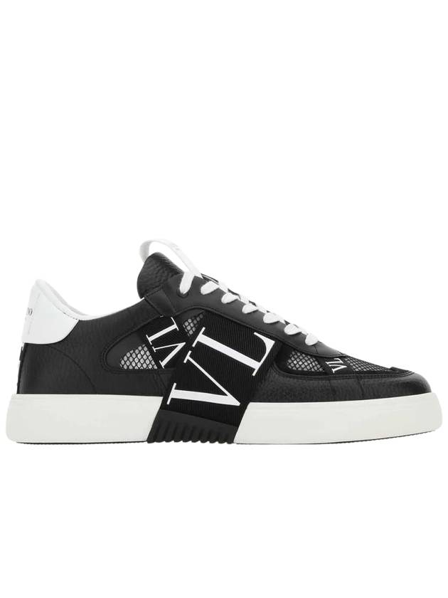 VL7N Logo Low Top Sneakers Black - VALENTINO - BALAAN 2