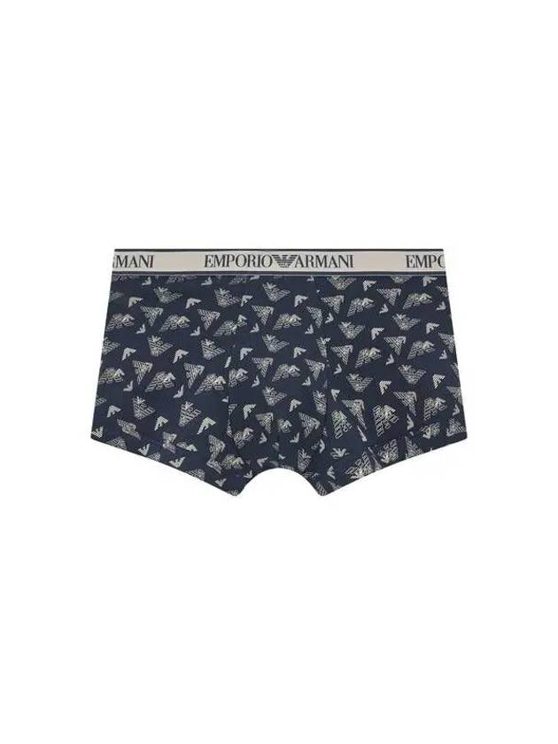 UNDERWEAR Men s Eagle Pattern Cotton Drose Marine 271157 - EMPORIO ARMANI - BALAAN 1