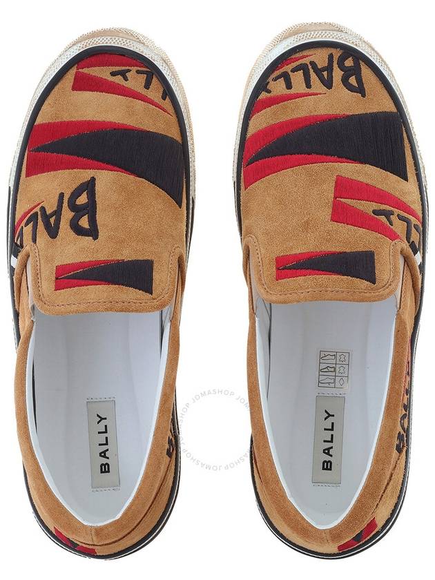 Bally Leory Ric Ana Embroidered Slip On Sneakers Brand Size 40 US Size 7 - BALLY - BALAAN 3