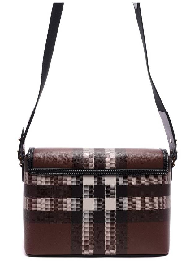 Note Shoulder Bag Dark Birch Brown - BURBERRY - BALAAN 5