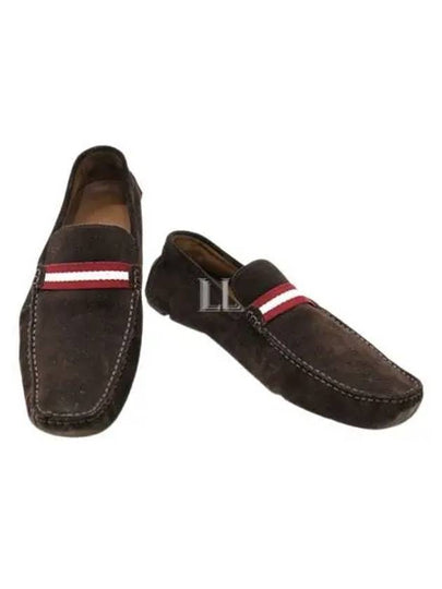 Perthy Suede Loafers Brown - BALLY - BALAAN 2