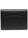 Geneve Flap Card Wallet Black - A.P.C. - BALAAN 8