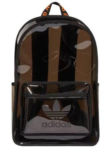 Trefoil Logo Transparent Backpack Black - ADIDAS - BALAAN 1