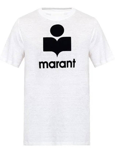 Karman Logo Short Sleeve T-Shirt White - ISABEL MARANT - BALAAN 2