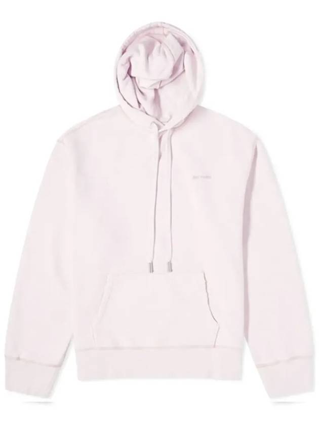 Fade Out Embroidery Logo Hoodie Light Pink - AMI - BALAAN 4