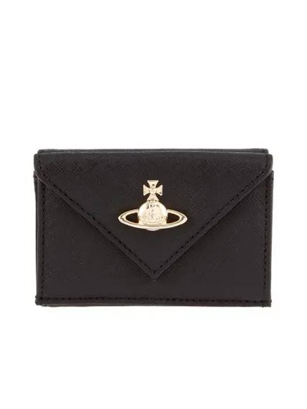 Women's Envelope Half Wallet Black - VIVIENNE WESTWOOD - BALAAN 3