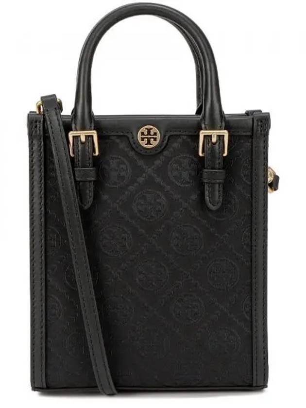 T Monogram N S Tote Bag Mini 152133 001 1026495 - TORY BURCH - BALAAN 1