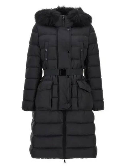 Women's Khloe Long Down Padding Black - MONCLER - BALAAN 2