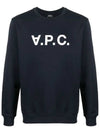 VPC Logo Sweatshirt Navy - A.P.C. - BALAAN 2