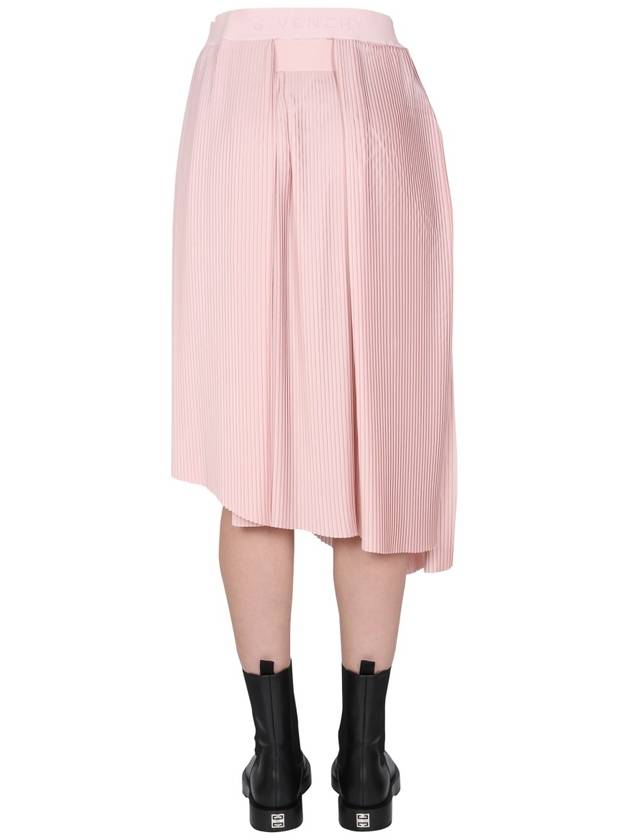 asymmetric pleated skirt - GIVENCHY - BALAAN 5