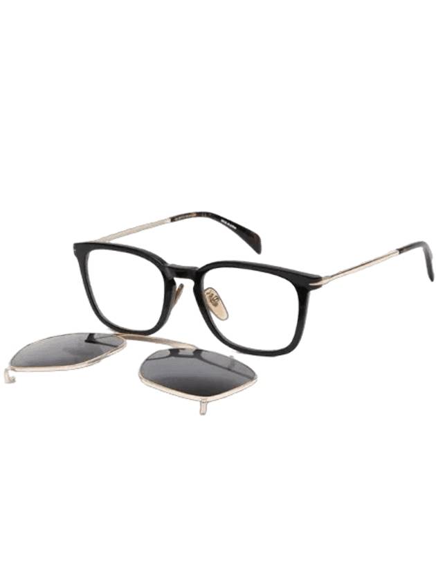 Eyewear Clip On Sunglasses Eyeglasses Black - DAVID BECKHAM - BALAAN 1