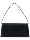 Le Bambino Long Flap Shoulder Bag Black - JACQUEMUS - BALAAN 4