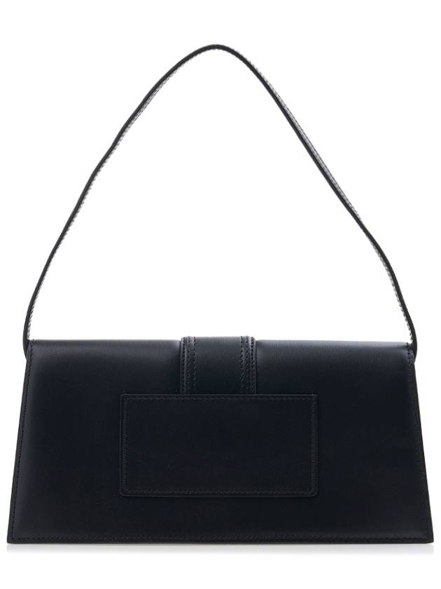 Le Bambino Long Flap Shoulder Bag Black - JACQUEMUS - BALAAN 4