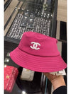 23SS CC Pearl Bucket Hat Fuchsia AA8956 - CHANEL - BALAAN 1