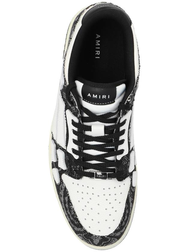 Amiri Sports Shoes Bandama Denim Skel Top, Men's, Black - AMIRI - BALAAN 6