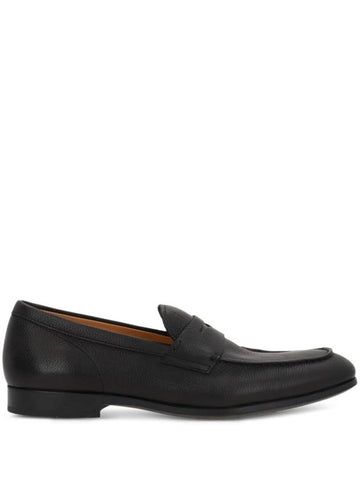 Tod'S Grained Leather Penny Loafers Shoes - TOD'S - BALAAN 1