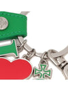 Polly I Love ORB Charm Key Holder Green - VIVIENNE WESTWOOD - BALAAN 4