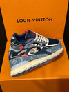 Men's Runaway Blue Denim Sneakers - LOUIS VUITTON - BALAAN 5